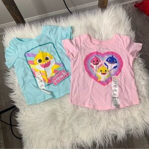 Jumping Beans Baby Shark T-Shirts 12M